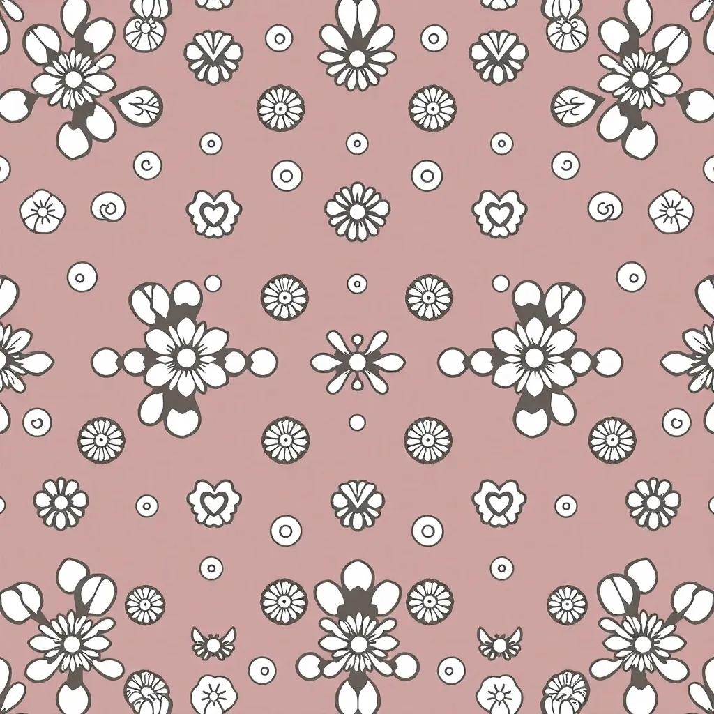 Cute Pattern Coloring Pages