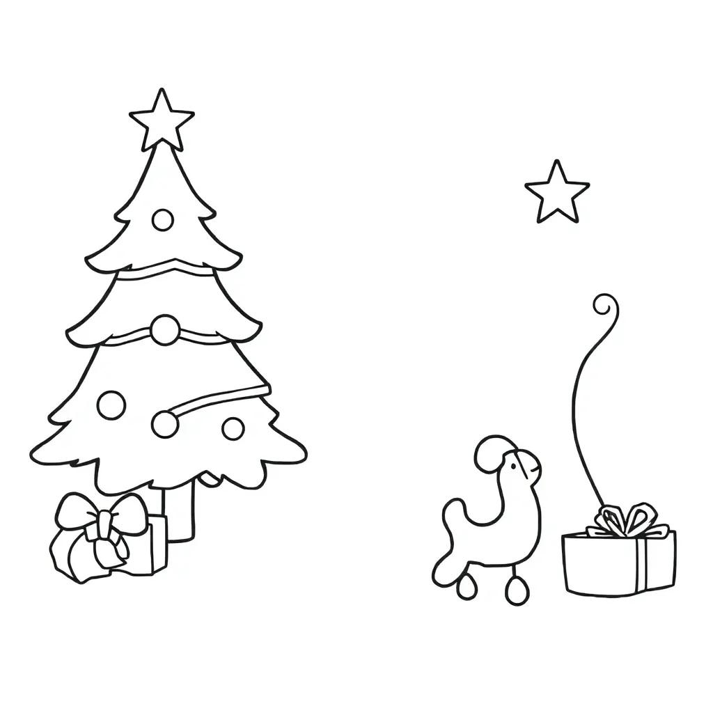 Cute Christmas Printable Coloring Pages Cute Christmas Printable Coloring Pages