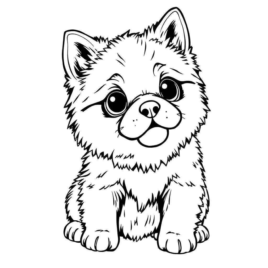Cute Pets Coloring Pages