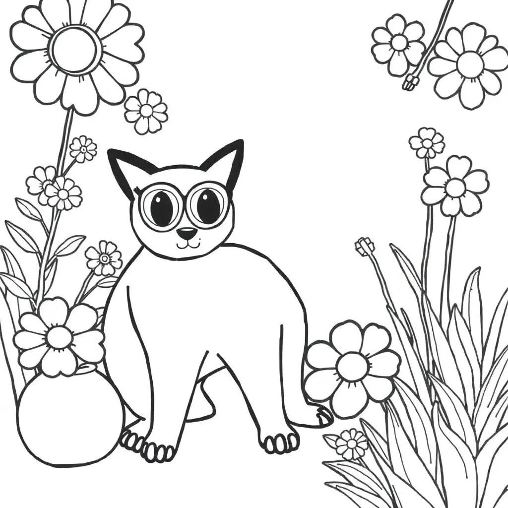 Cute Parrot Coloring Pages