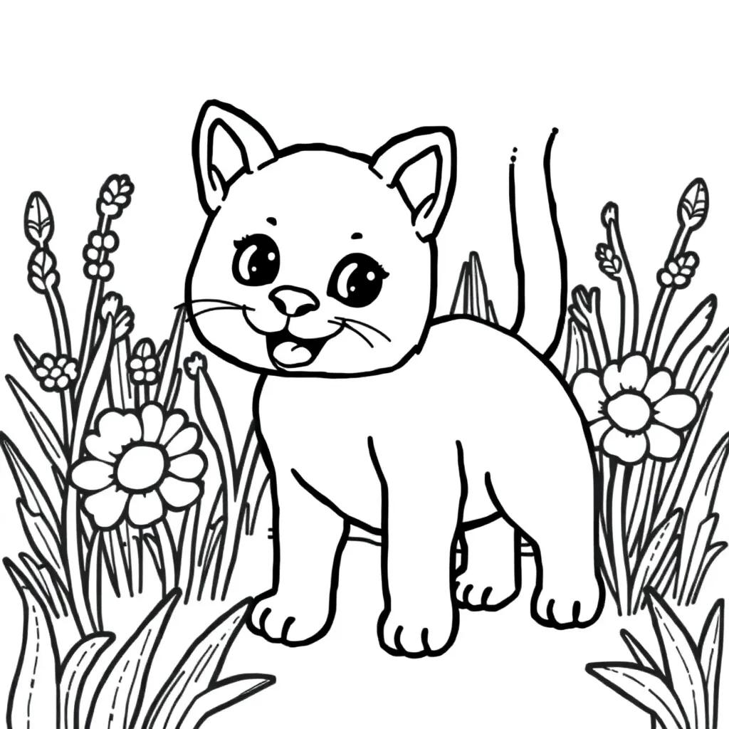 Cute Easy Coloring Pages Printable