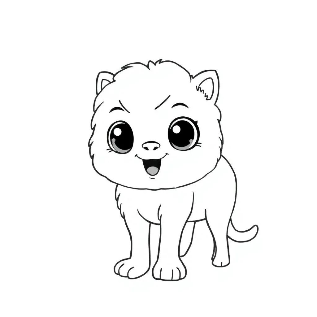 Cute Coloring Pages Simple