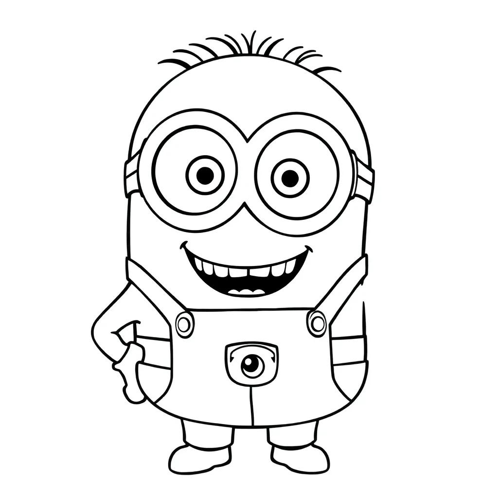 Despicable Me Coloring Book Pages