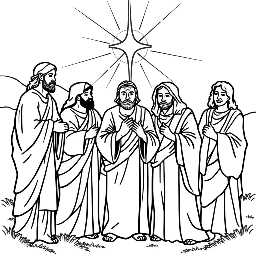 12 Disciples Coloring Page Free Printable 12 Disciples Coloring Page Free Printable