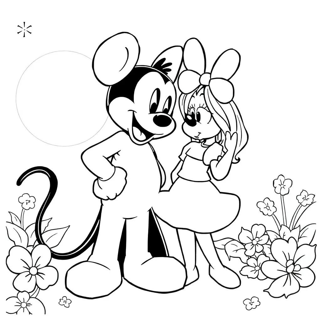 Disney Character Coloring Page
