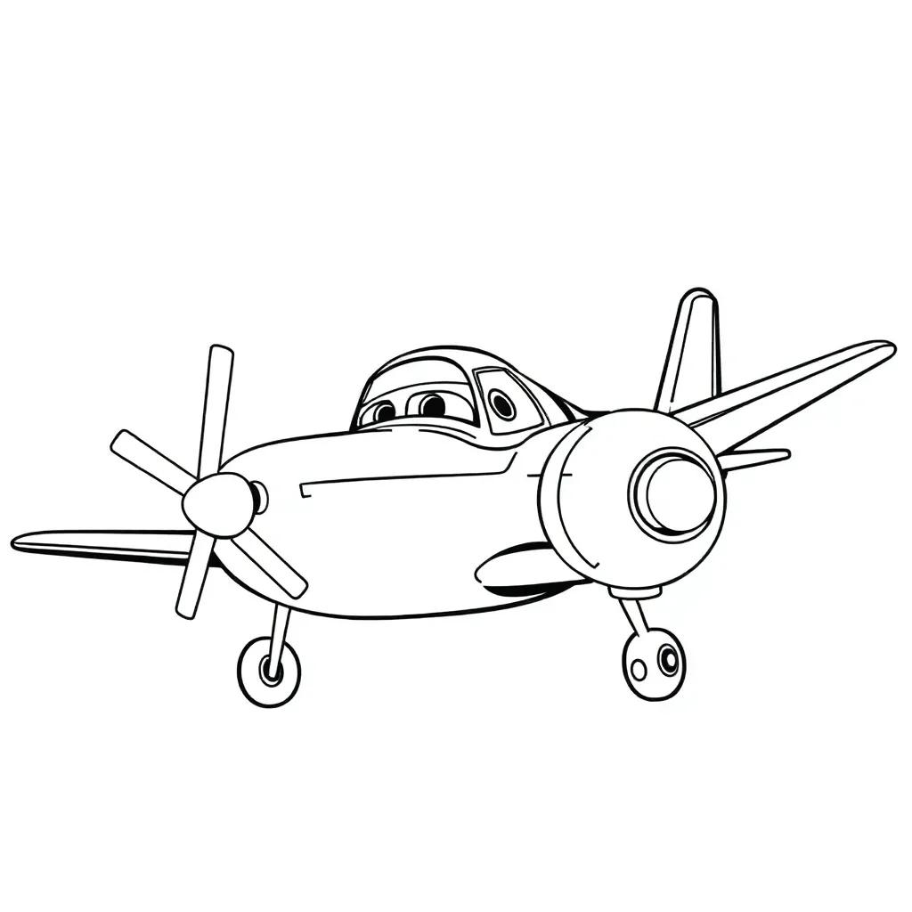 Disney Planes Coloring Pages