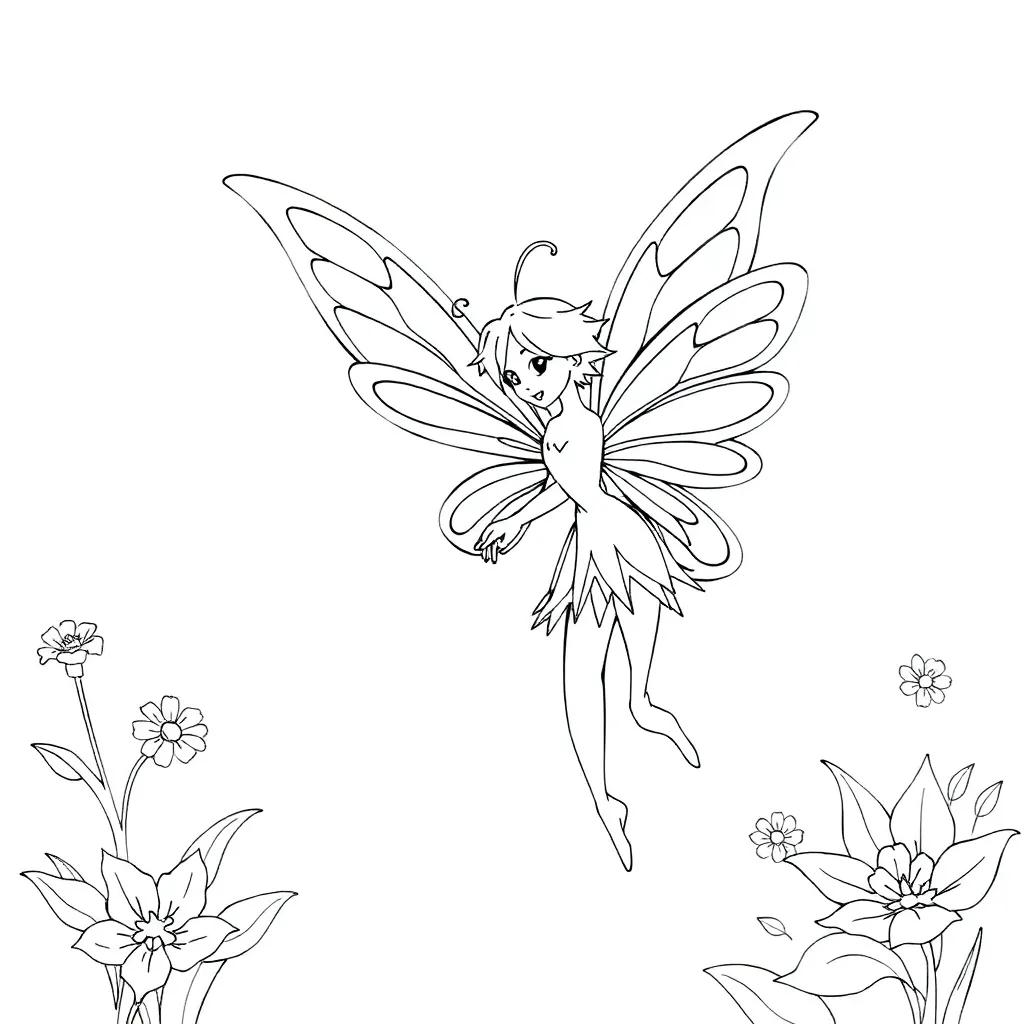 Disney Fairy Coloring Pages