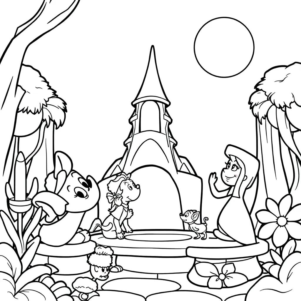 Disney Channel Coloring Pages