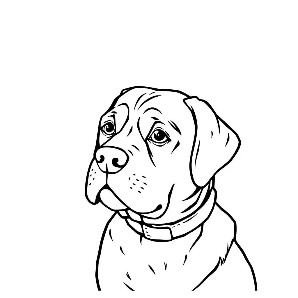 Dogman Free Coloring Pages