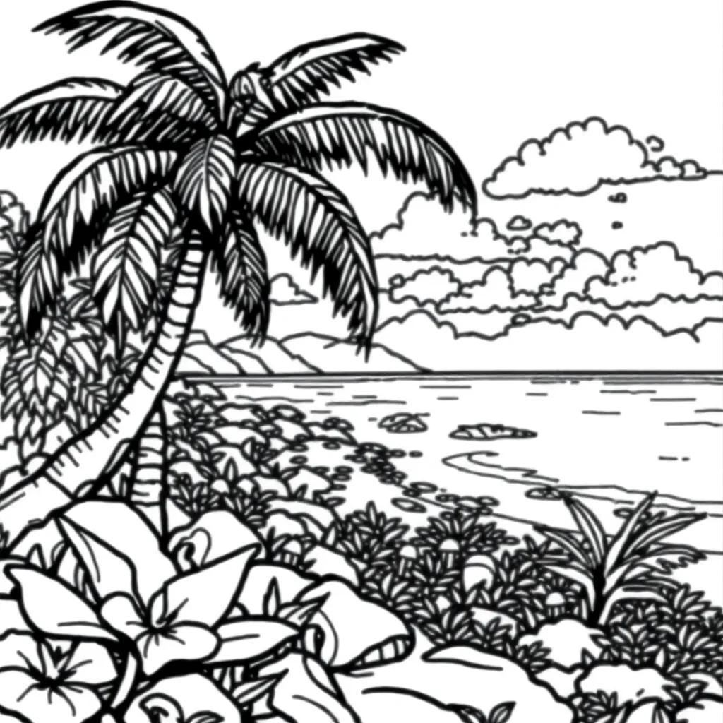 Dominican Republic Coloring Pages