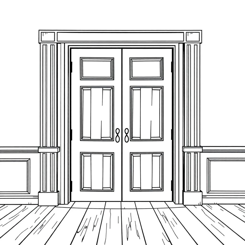 Doors Floor 2 Coloring Pages