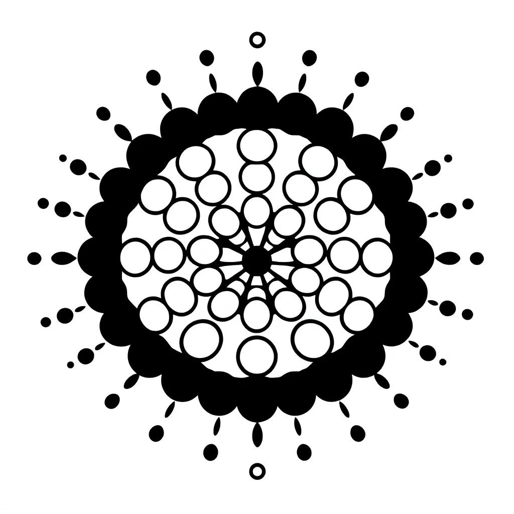 Dot Paint Coloring Pages