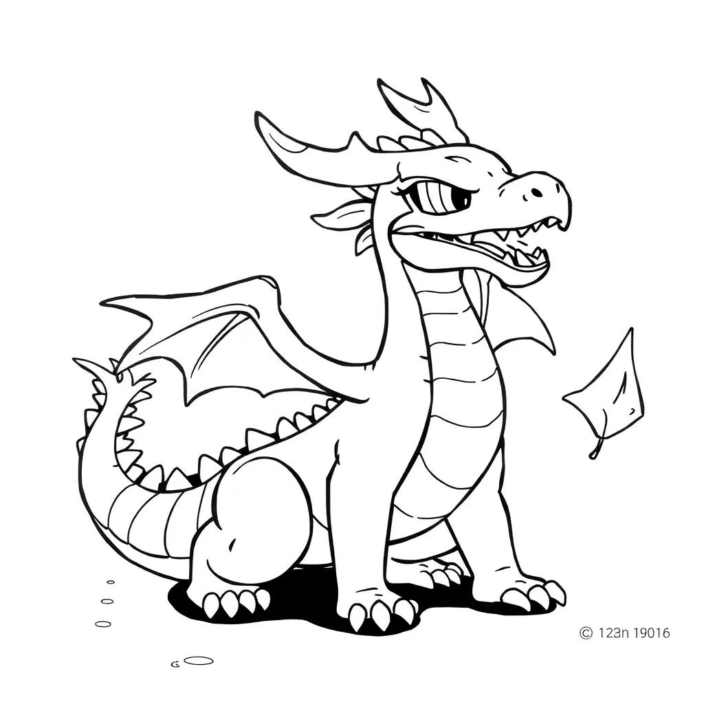 Dragon Trainer Coloring Pages