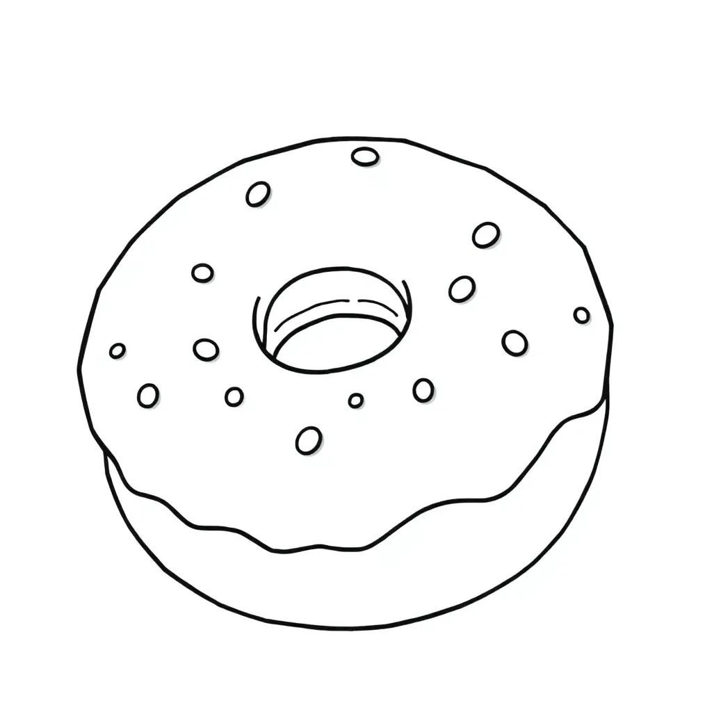 Dunkin Donuts Coloring Pages