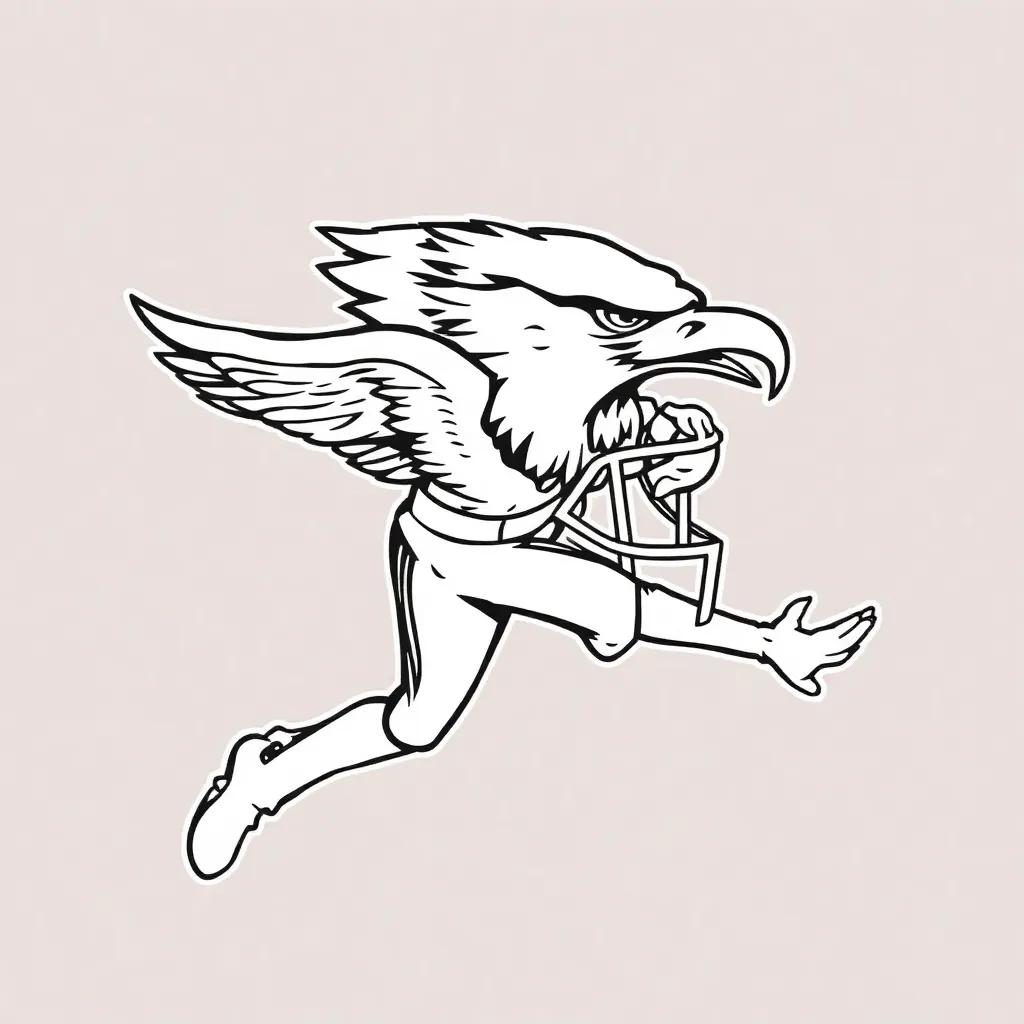 Eagles Coloring Pages Football
