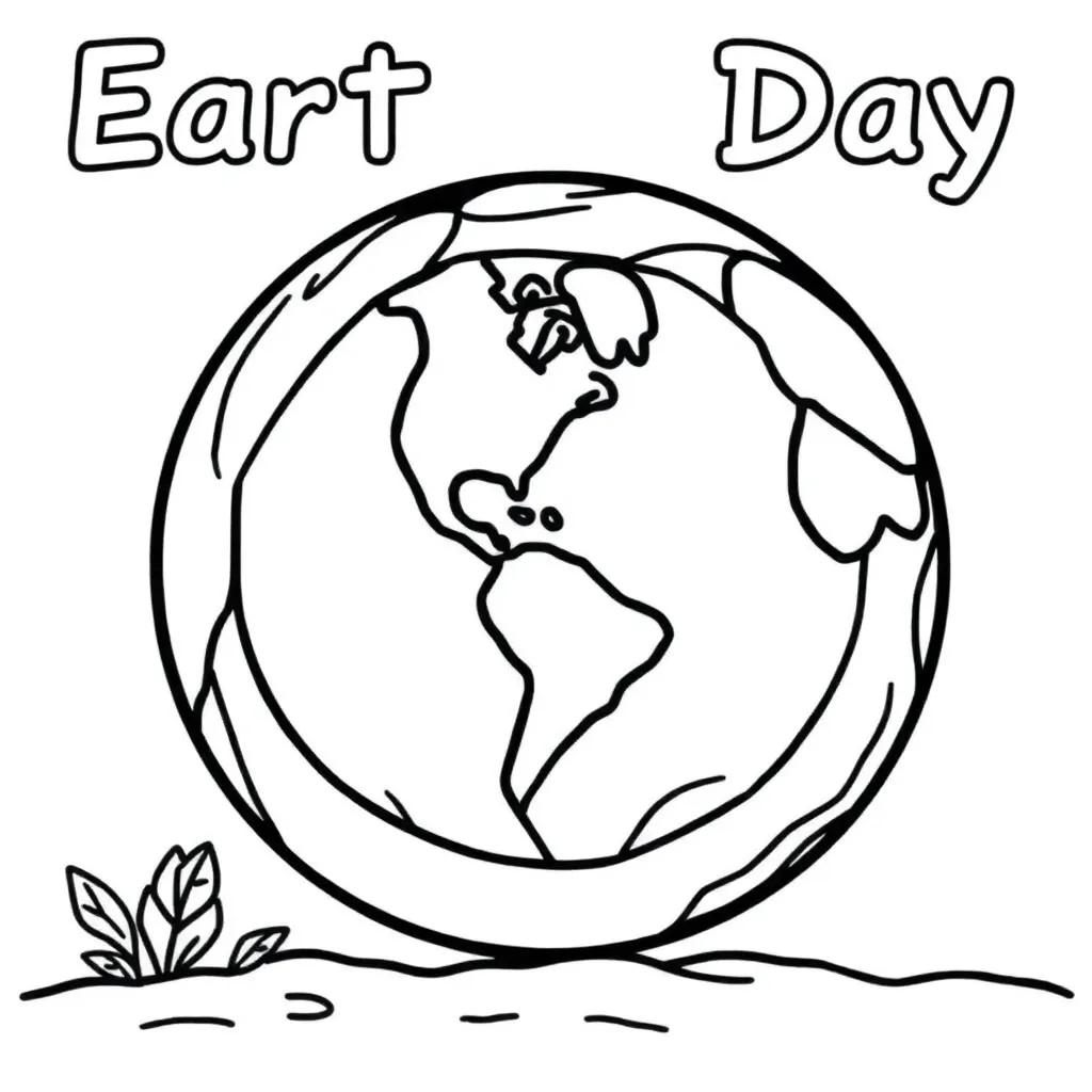 Earth Day Coloring Pages Printable