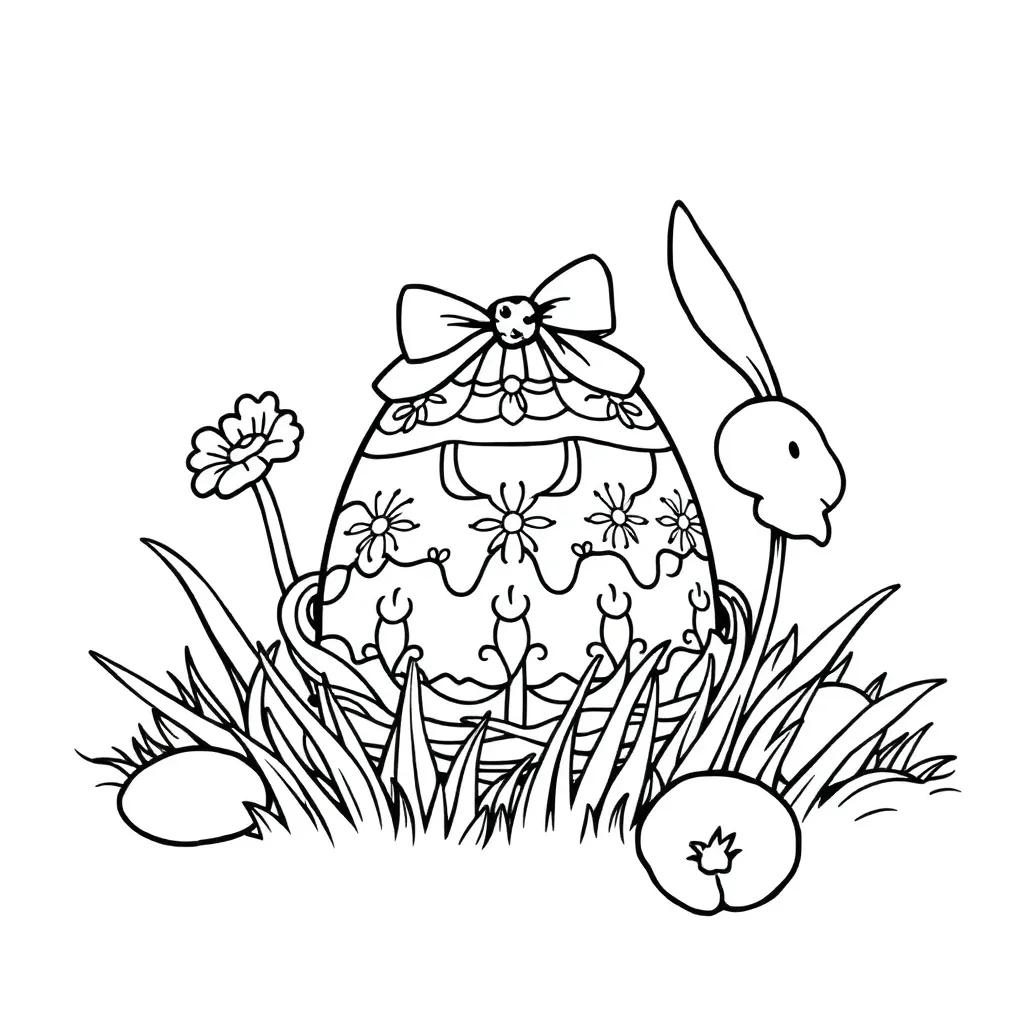 Easter Coloring Free Pages