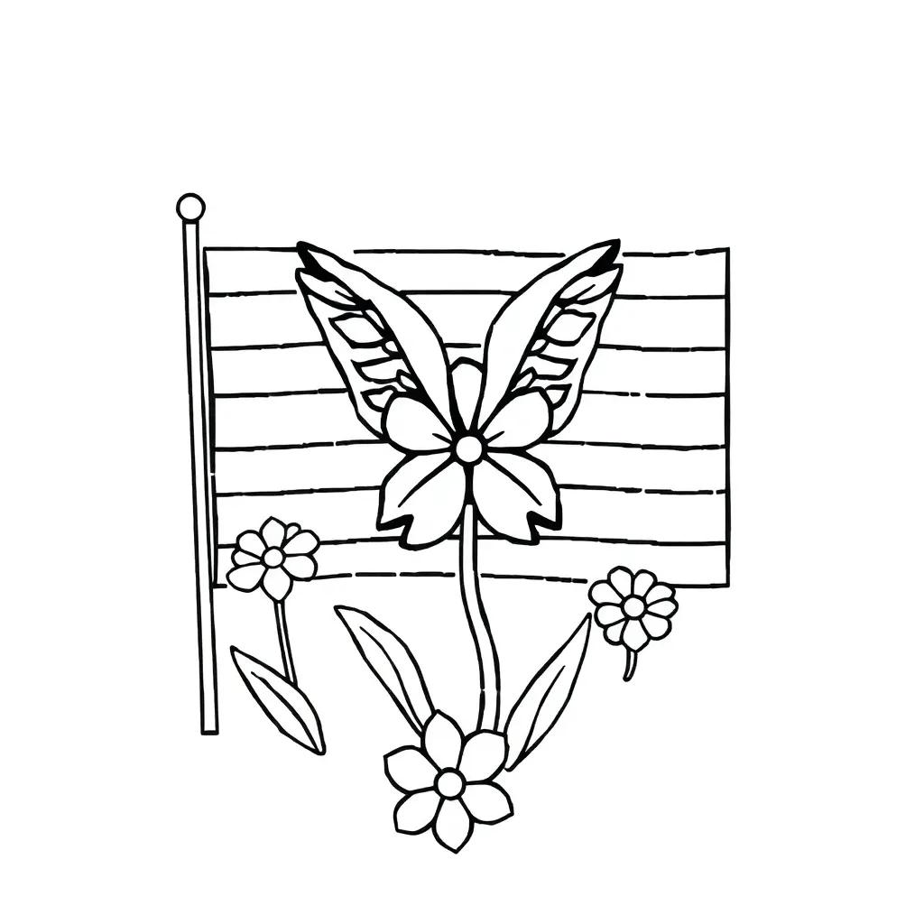Easy Memorial Day Coloring Pages