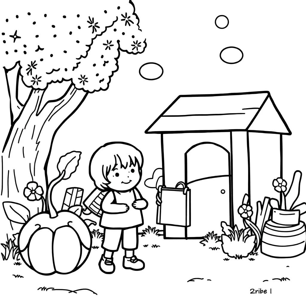 Educational Preschool Coloring Pages