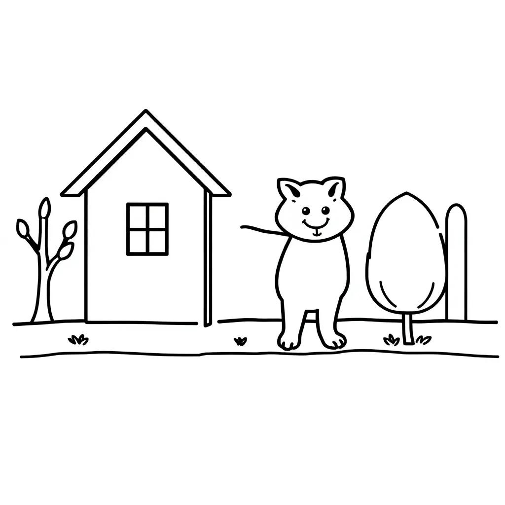 Educational Coloring Pages For Kindergarten