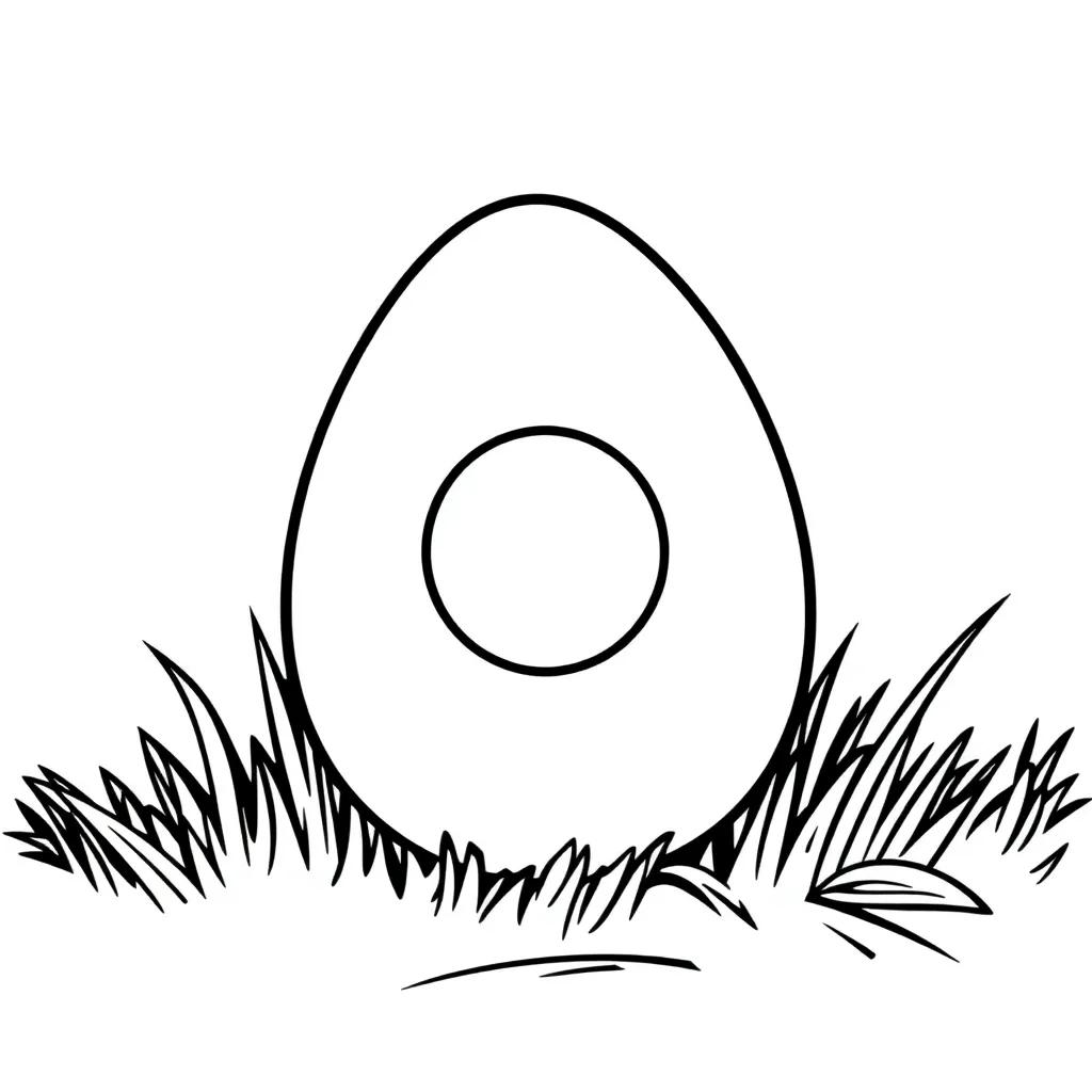 Egg Printable Coloring Pages