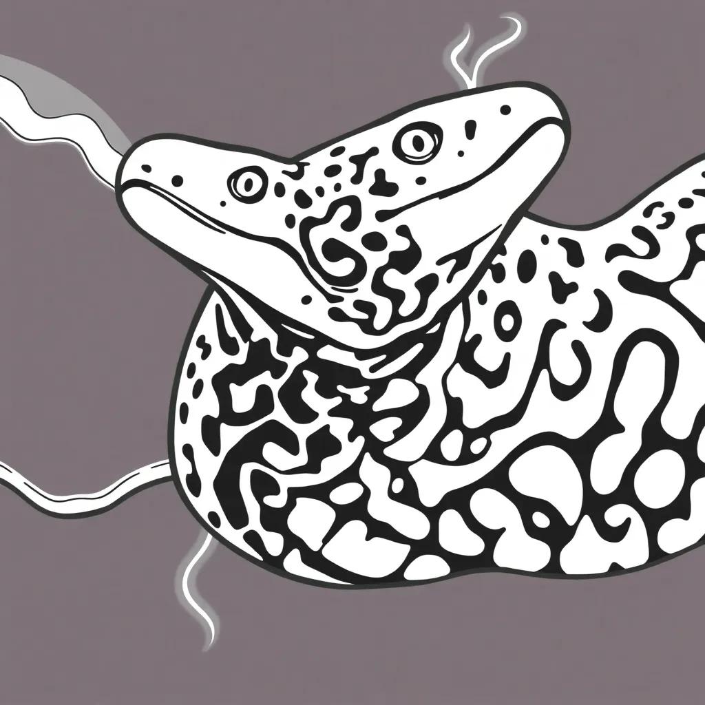 Electric Eel Coloring Page