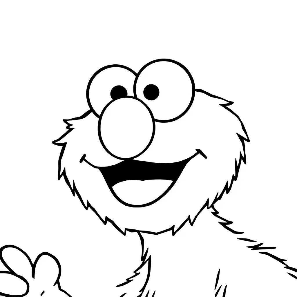 Elmo Coloring Pages Printable