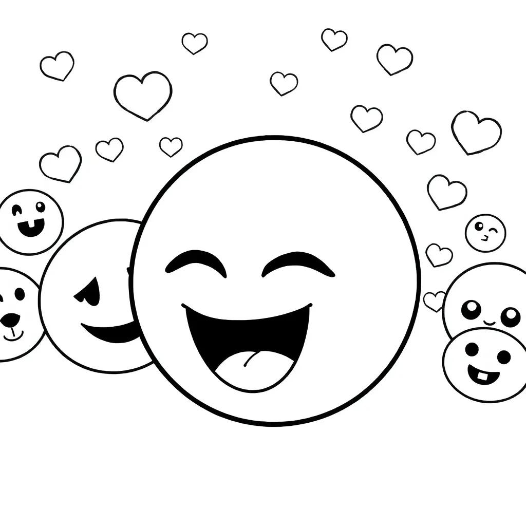 Emoji Movie Coloring Pages