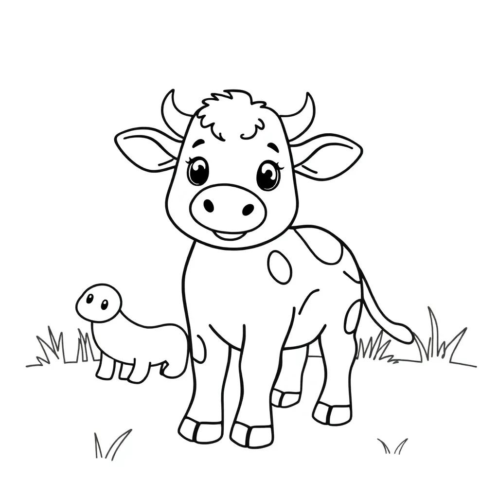 Farm Animal Coloring Pages Preschool