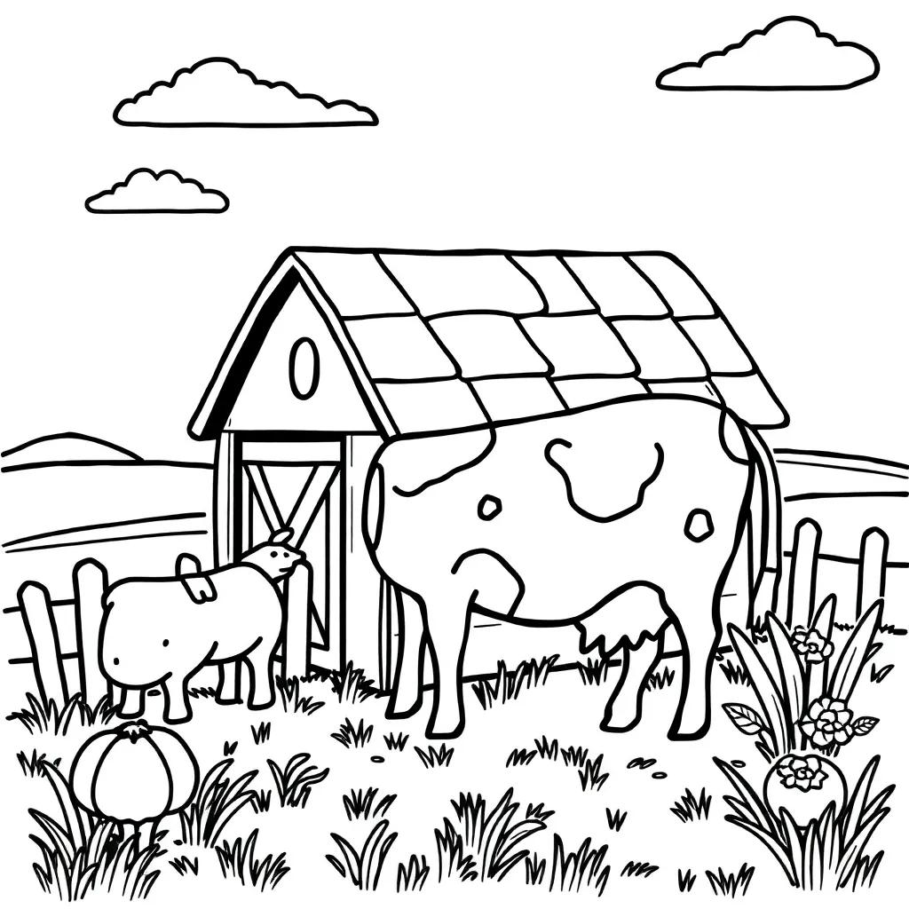 Farm Coloring Pages Preschool Farm Coloring Pages Preschool