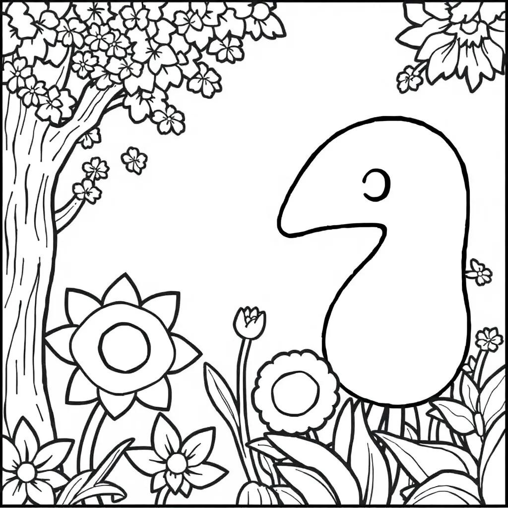 First Grade Coloring Pages