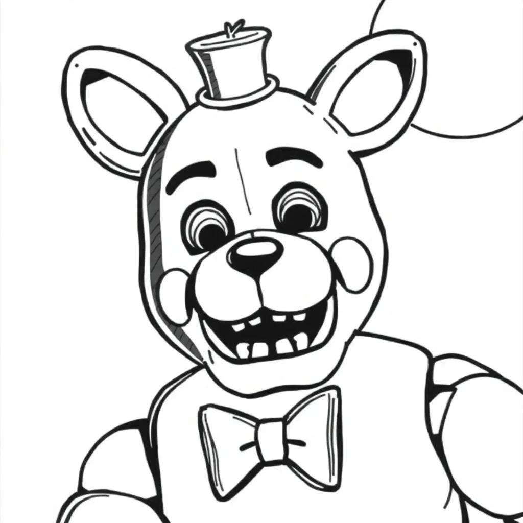 Five Nights Of Freddy’s Coloring Pages