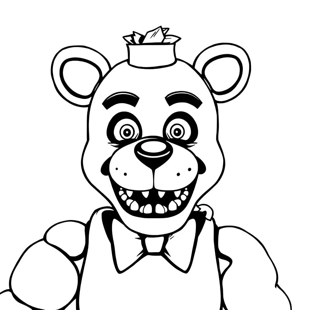 Five Nights At Freddy Color Pages