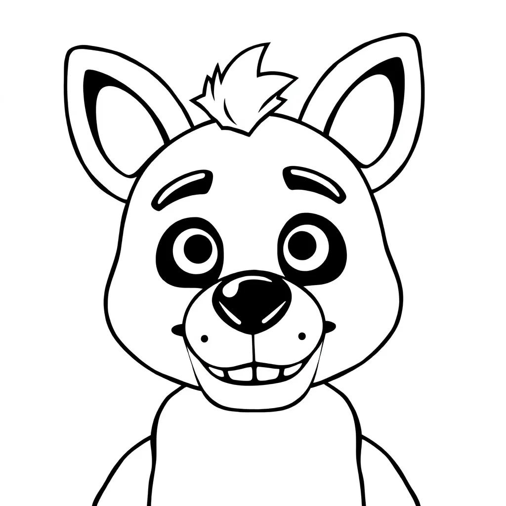 Fnaf Foxy Coloring Pages
