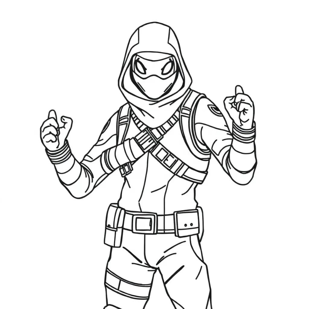 Fortnite Skin Coloring Pages