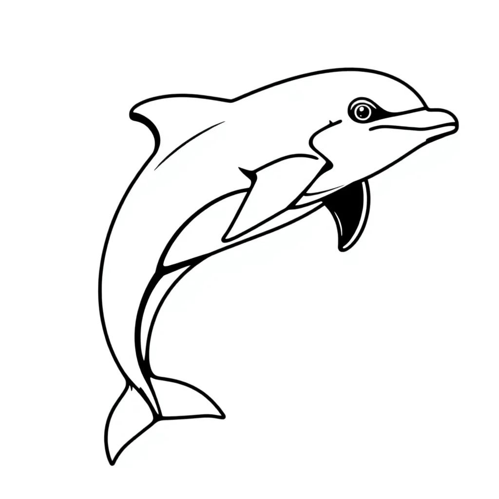 Free Printable Coloring Pages Of Dolphins