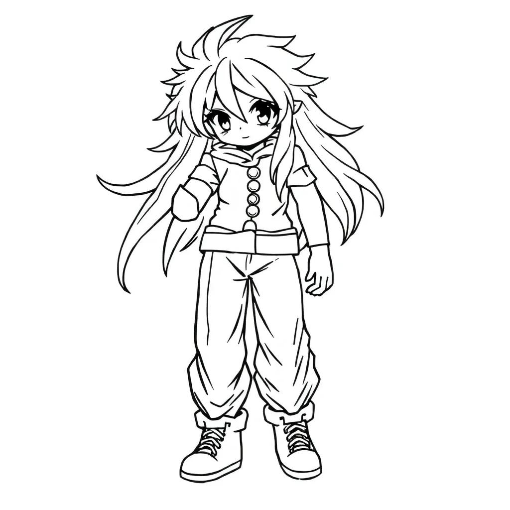 Free Coloring Pages Of Anime