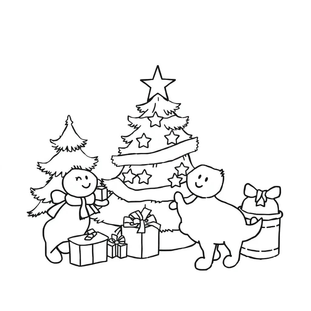 Free Printable Childrens Christmas Coloring Pages