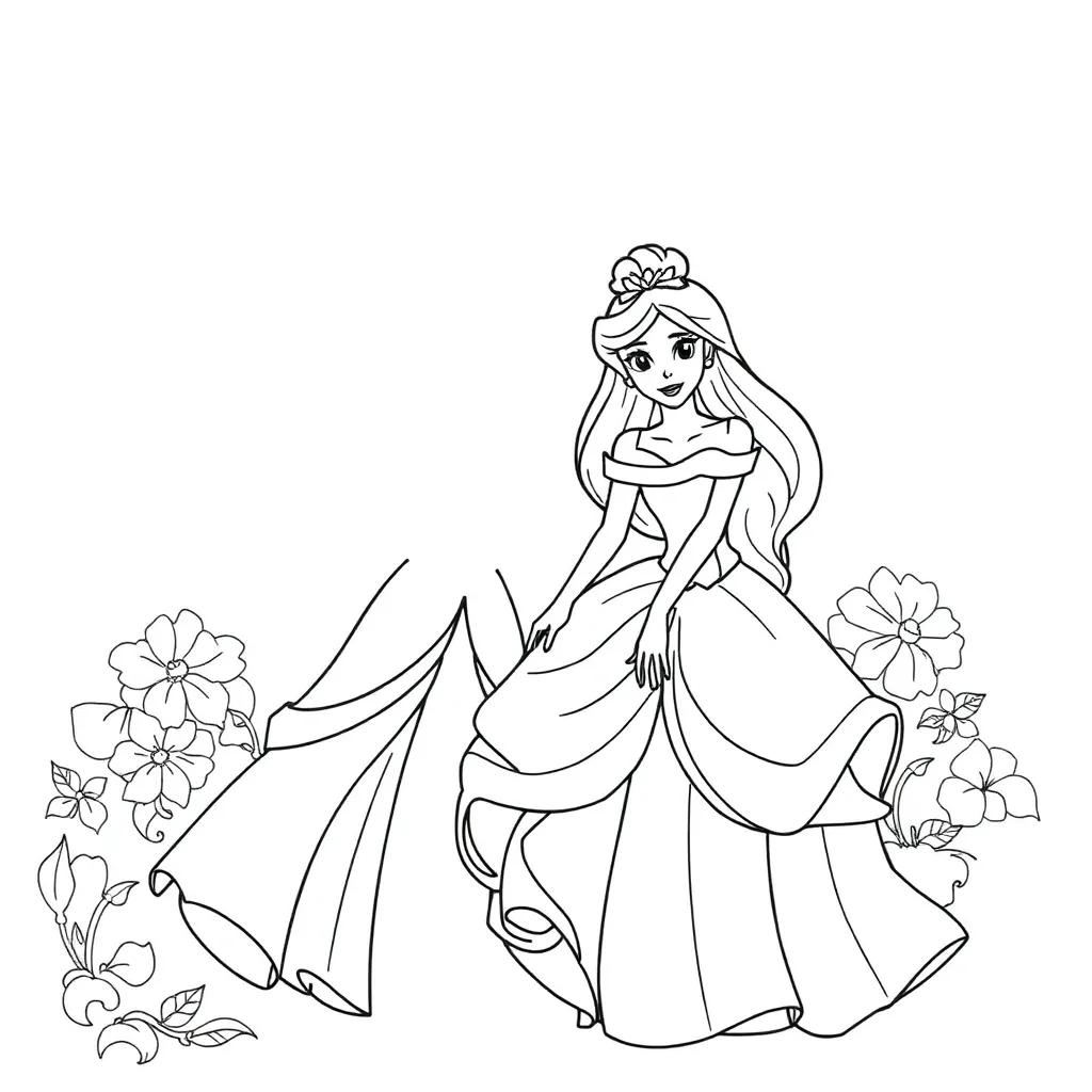Free Printable Coloring Pages Of Disney Princesses