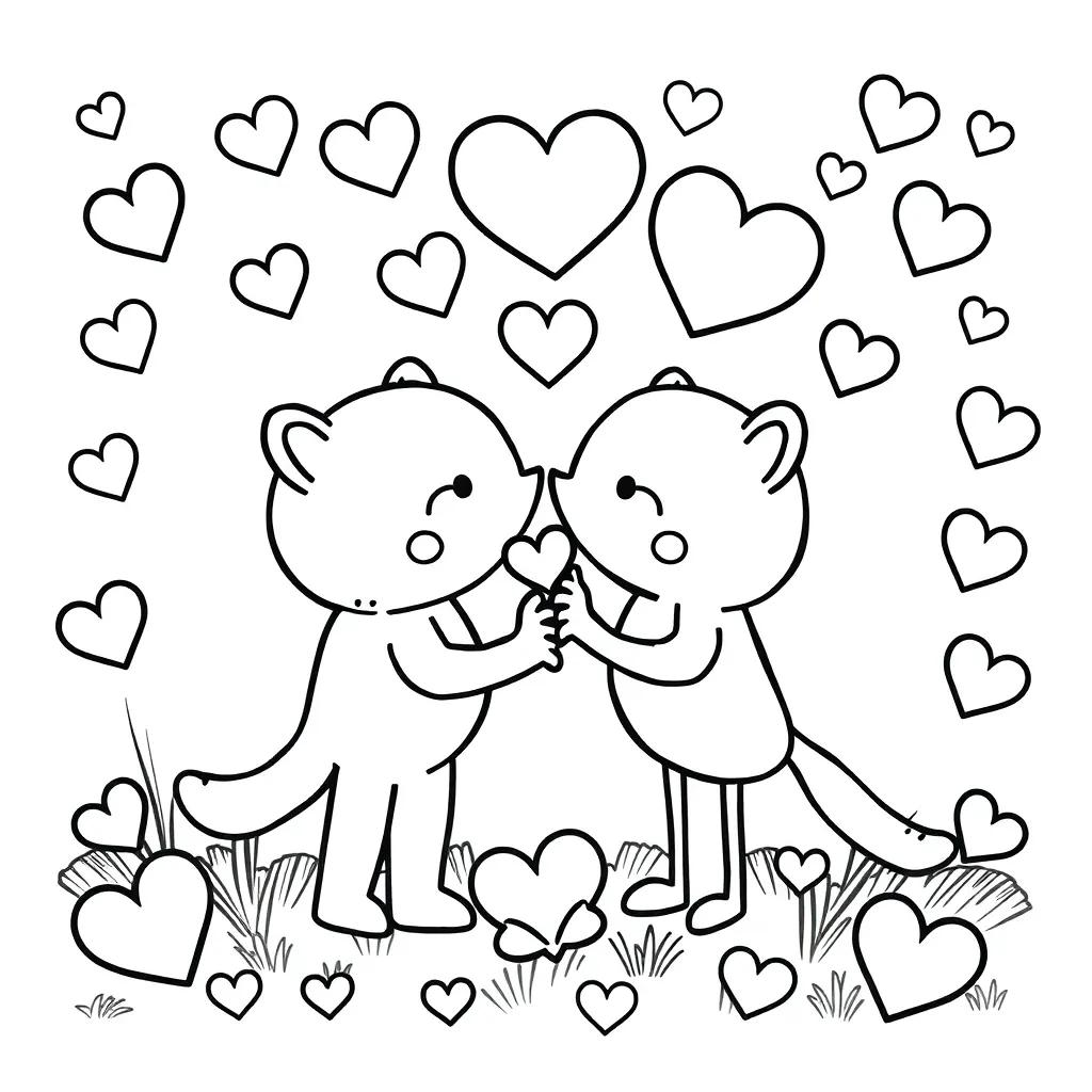Free Printable Coloring Pages For Valentine’s Day