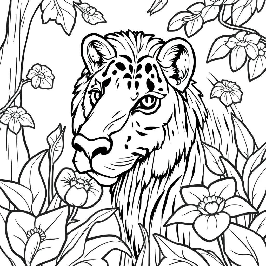 Free Animal Coloring Pages For Adults