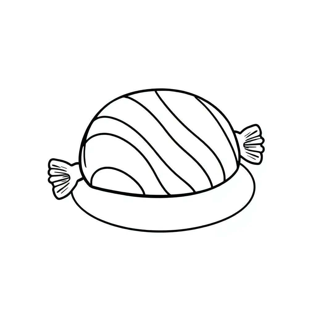 Free Candy Coloring Pages