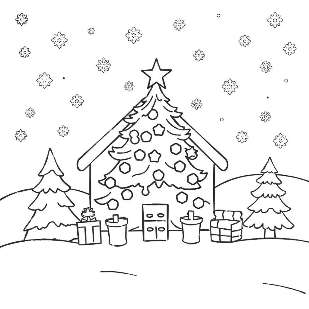 Free Printable Coloring Pages For Adults Christmas Free Printable Coloring Pages For Adults Christmas