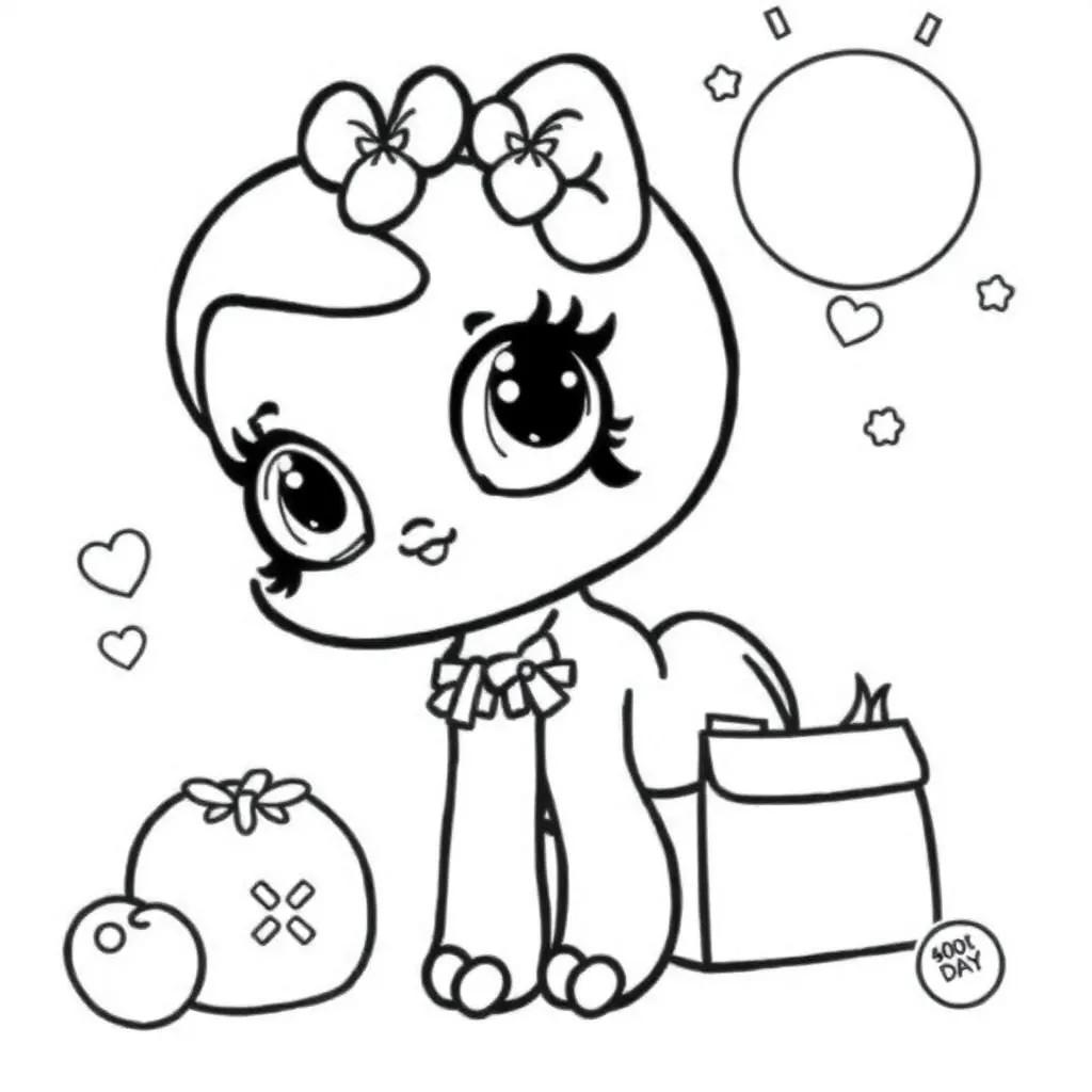 Free Shopkin Coloring Pages Free Shopkin Coloring Pages