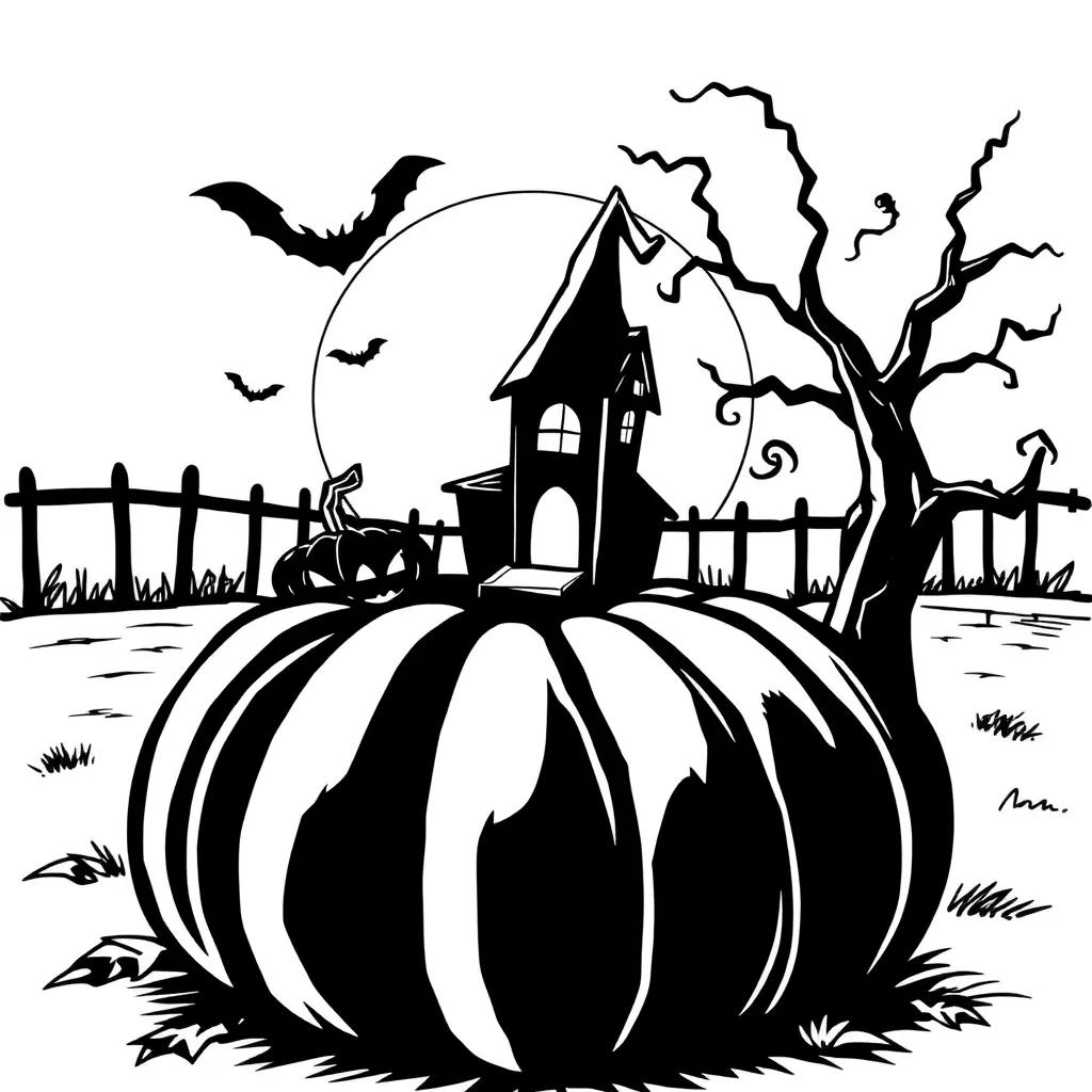Free Coloring Pages To Print Halloween