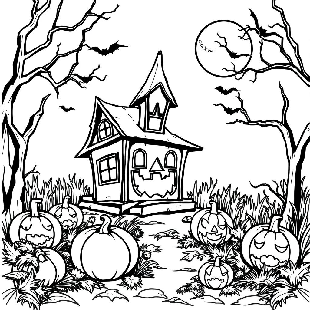 Free Halloween Color Pages To Print