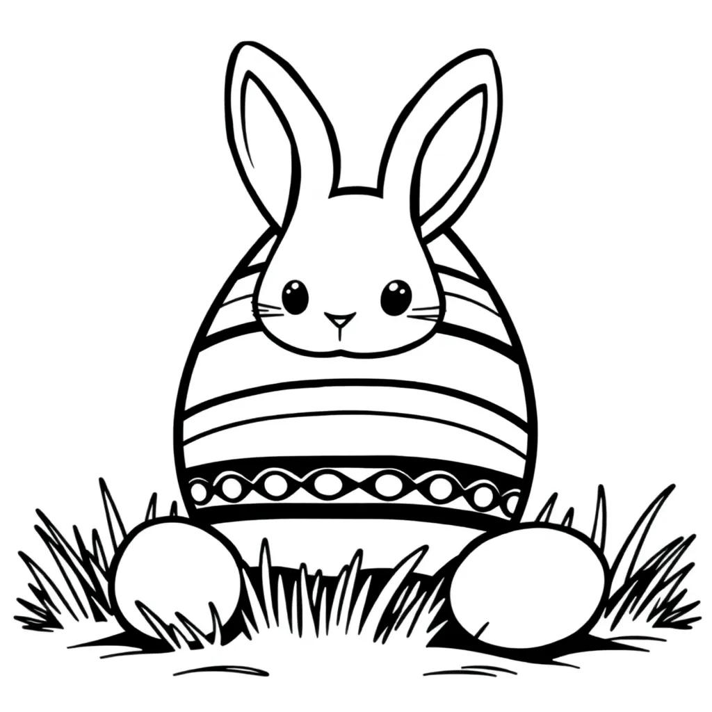 Free Easter Color Page