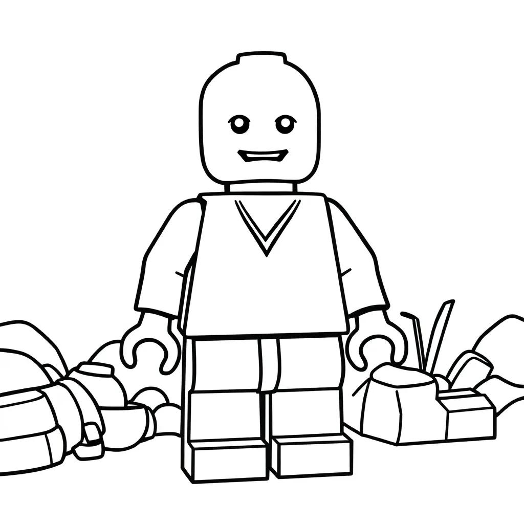 Free Printable Coloring Pages Lego