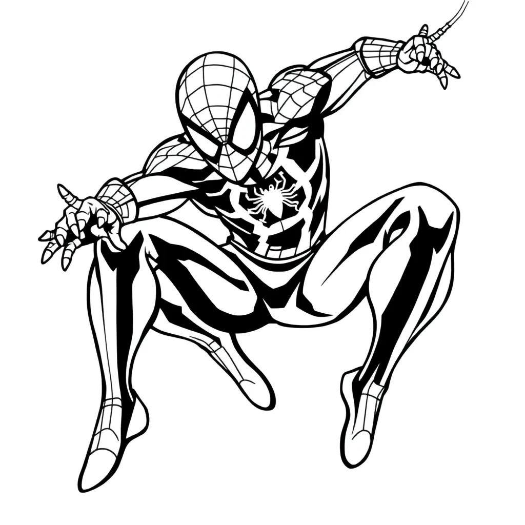 Free Spiderman Coloring Pages To Print