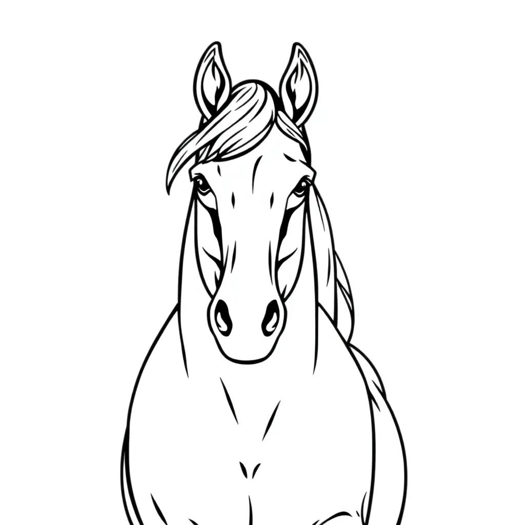 Free Horse Coloring Pages Printable